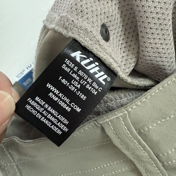 NWT Kuhl Kliffside Convertible Pants Women Sz 10 Khaki Outdoors Hiking Gorpcore - Picture 6 of 9